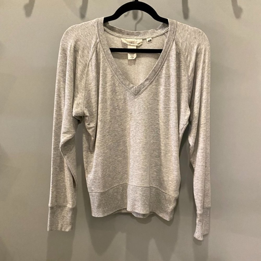 *NOT FOR SALE/SOLD* H&M Sweatshirt Raglan Sleeve (Sz XS) Grey